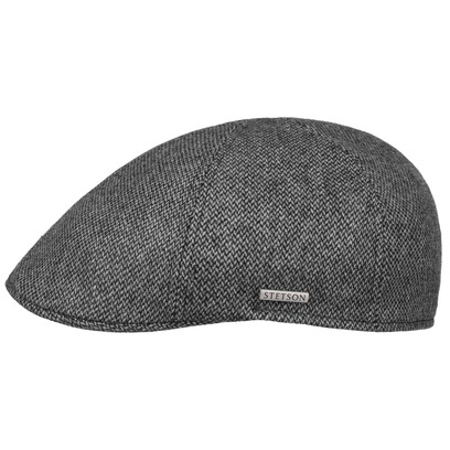 Texas Fine Herringbone Flatcap by Stetson