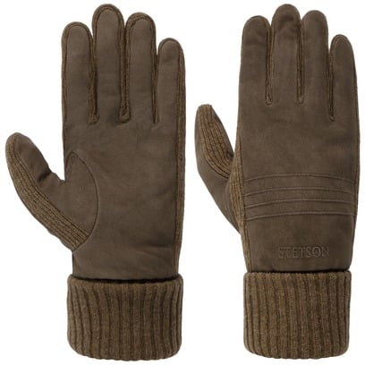 Bodalen Nubuklederhandschuhe by Stetson