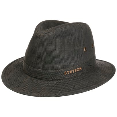 Herringbone Traveller Stoffhut by Stetson