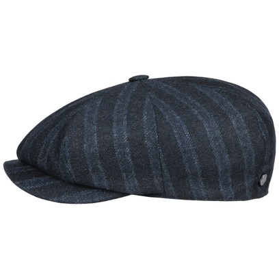 Tonsberg Wool Stripes Flatcap by Lierys