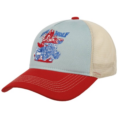 Lone Wolf Trucker Cap by King Kerosin