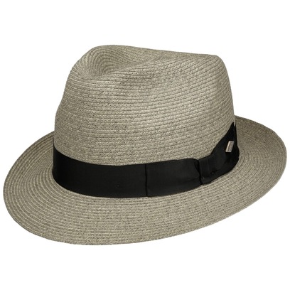 Classic Fedora Toyo Strohhut by JJ Hats