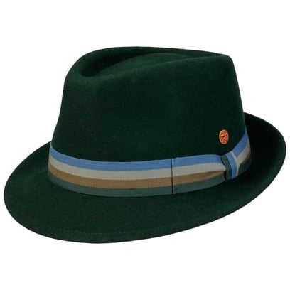 Four Colour Band Trilby Wollhut by Mayser