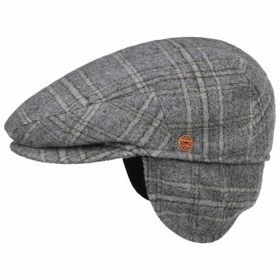 Merlino Check Flatcap mit Ohrenklappen by Mayser