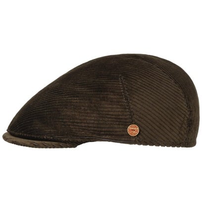 Sidney Cross Cord Flatcap by Mayser