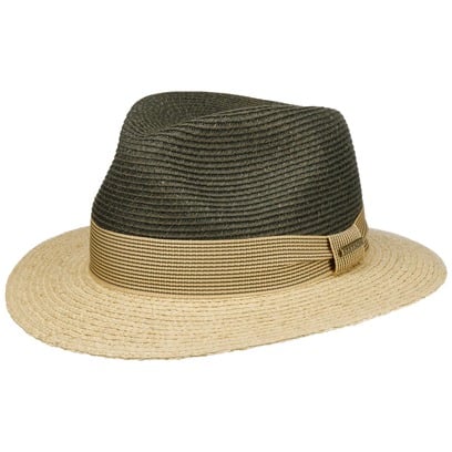 Twotone Toyo Traveller Raffiahut by Stetson