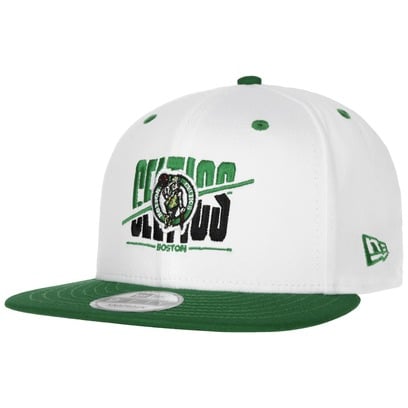 9Fifty White Crown Celtics Cap by New Era