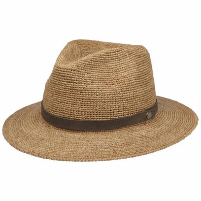 Crochet Rollable Traveller Strohhut by Stetson