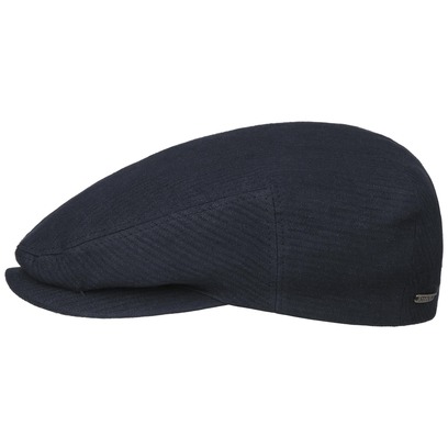 Kent Structure Leinen Flatcap by Stetson