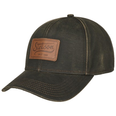 Leather Patch Cap by Stetson