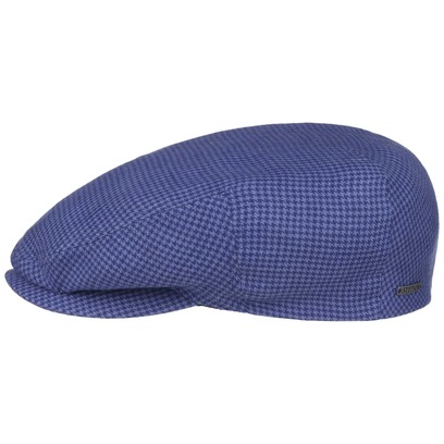 Kent Houndstooth Golf Flatcap by Stetson