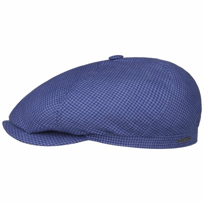 6 Panel Houndstooth Golf Flatcap by Stetson