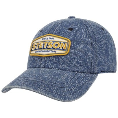 Denim Paisley Cap by Stetson