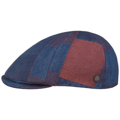 Coloured Patches Flatcap by Lierys