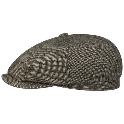 Driffield Wool Cashmere Flatcap by Stetson