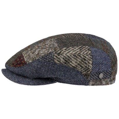 Everton Patchwork Driver Flatcap by Lierys