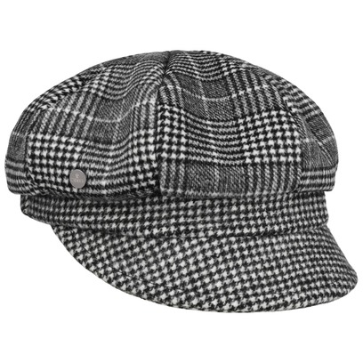 Houndstooth Check Ballonm�tze by Lierys