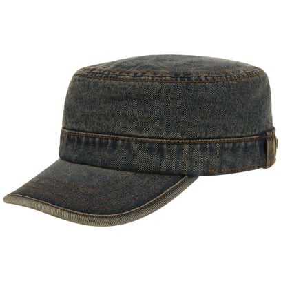 Denim Army Cap by Stetson