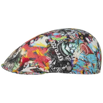 Keep Cool Multicolour Flatcap by Lierys