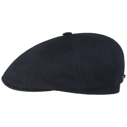 Hatteras Custer Denim Flatcap by Stetson