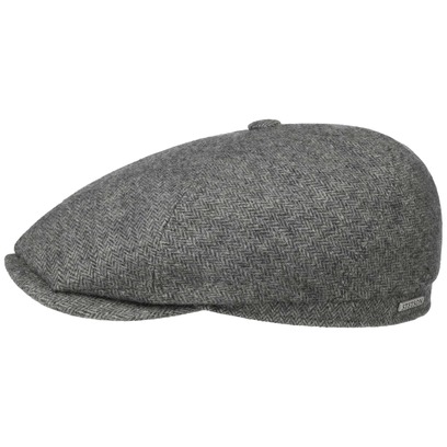 Dickvale Herringbone Flatcap by Stetson
