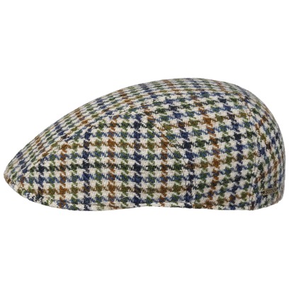 Denaby Harris Tweed Flatcap by Stetson