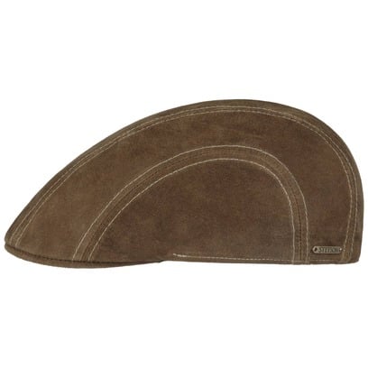 Waxed Pigskin Ivy Flatcap by Stetson