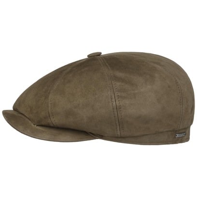 Hatteras Goat Leather Flatcap by Stetson