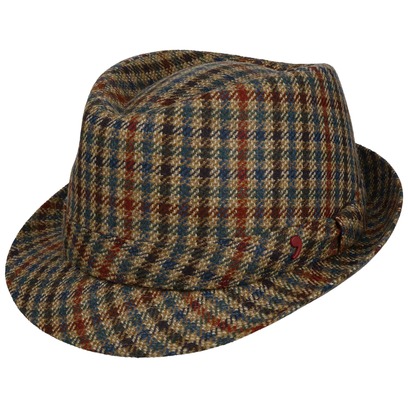 Classic Check Trilby Wollhut by Alfonso D'Este