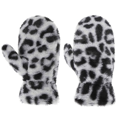Leo Fake Fur Fäustlinge by Lipodo