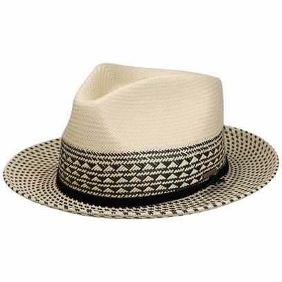 Meola Twotone Fedora Strohhut by Stetson