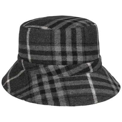 Donora Check Bucket Stoffhut by Lierys