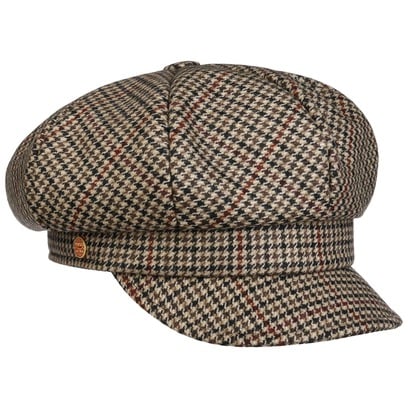 Camilla British Houndstooth Ballonm�tze by Mayser
