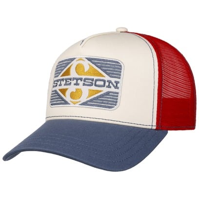 Rhombus Trucker Cap by Stetson