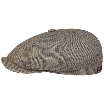 Hatteras Coffee Dyed Barista Flatcap by Stetson