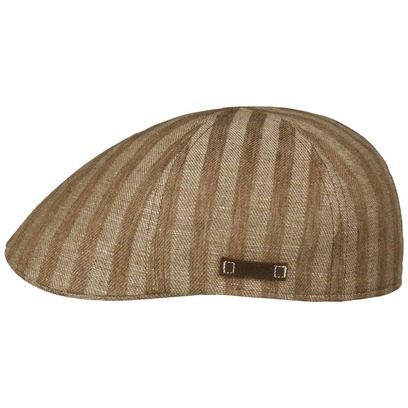 Texas Coffee Dyed Barista Flatcap by Stetson