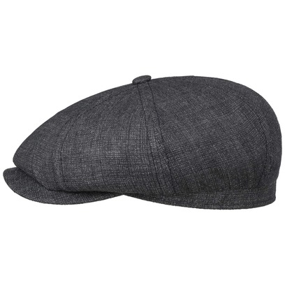 Hatteras Iverton Leinen Flatcap by Stetson