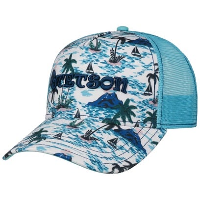 Hawaii Boats Trucker Cap by Stetson