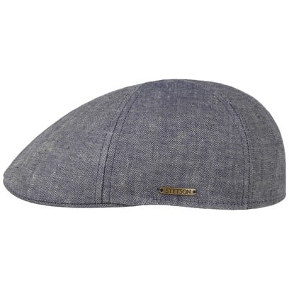 Texas Gavona Leinen Flatcap by Stetson