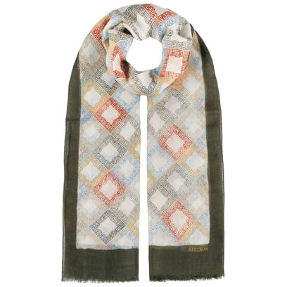 Rhombus Light Wool Sommerschal by Stetson