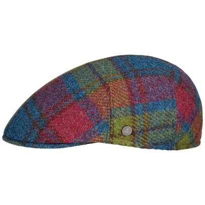 Multicolour Harris Tweed Flatcap by Lierys