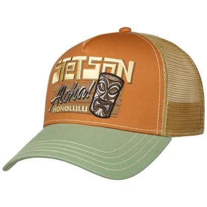 Aloha Honolulu Trucker Cap by Stetson