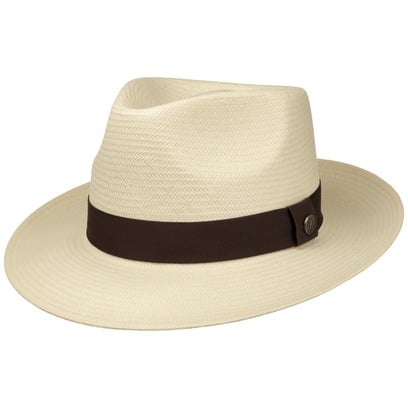 Abarilo Fedora Toyo Strohhut by Balmoral