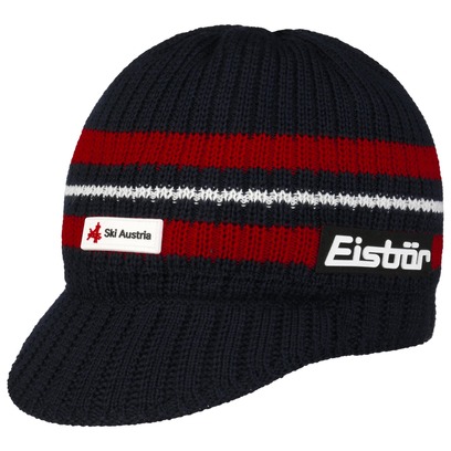 Pauli Ski Austria Strickmütze mit Schirm by Eisbär