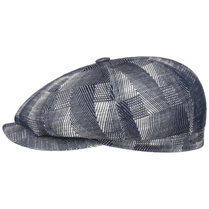 Hatteras Cotton Jacquard Flatcap by Stetson