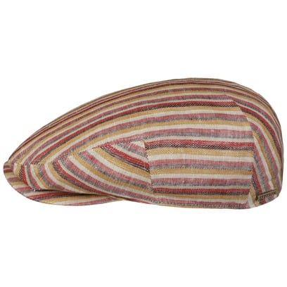 Kent Docado Stripe Flatcap by Stetson