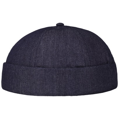 Cotton Denim Dockermütze by Lipodo