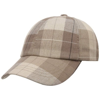 Light Summer Check Cap by Lipodo