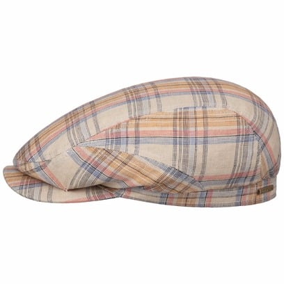 Orsley Driver Leinen Flatcap by Stetson