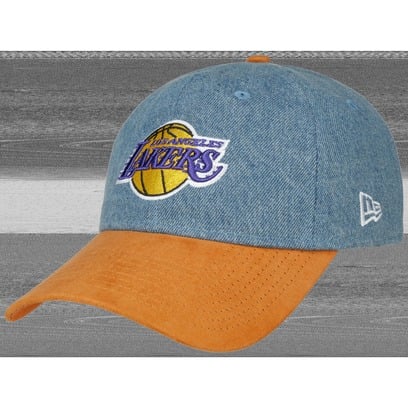 NBA Denim Midi Lakers Cap by New Era